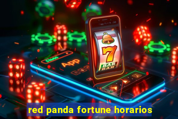 red panda fortune horarios